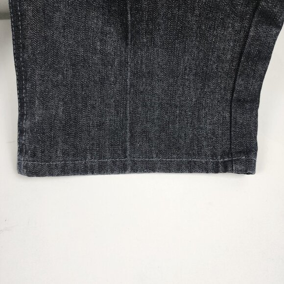 Enyce Sean Combs Jeans Mens 34x32 Black Vintage Hip Hop Y2K Dark Wash Denim - Picture 6 of 10